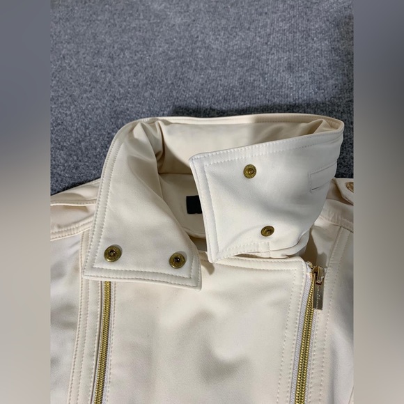 Kenneth Cole Reaction Womens Elegant Jacke crem size M - Picture 6 of 15